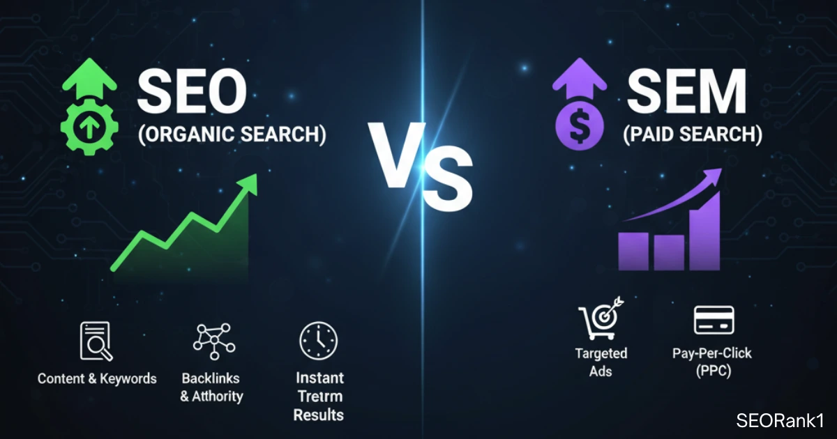 SEO vs SEM